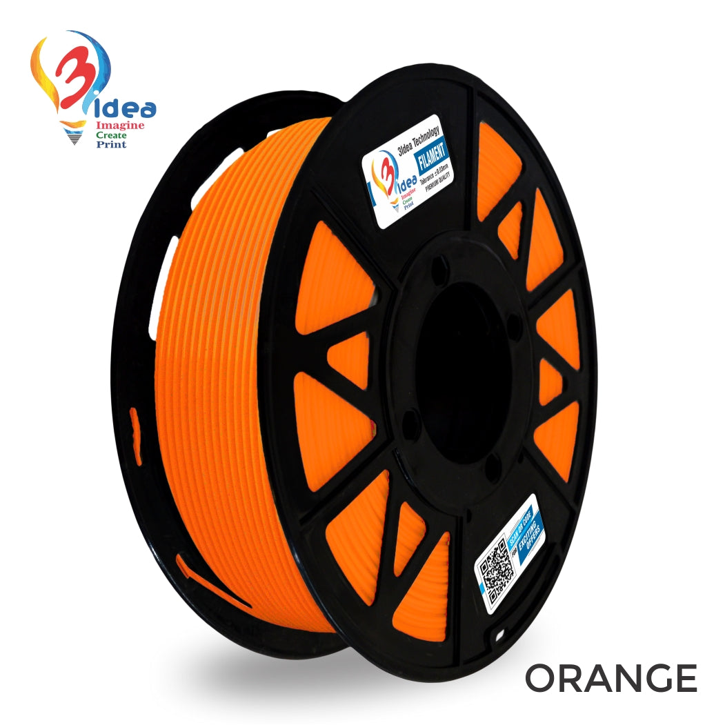 3idea ABS 3D Printing Filaments Orange 1.75mm,Net Weight-1kg