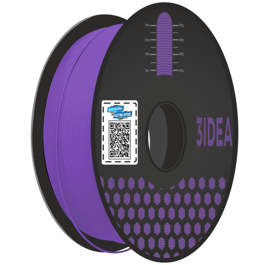 3idea PLA 3D Printing Filaments Purple 1.75mm,Net Weight-1kg