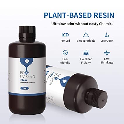 ANYCUBIC PLANT BASED UV RESIN (CLEAR) 1KG