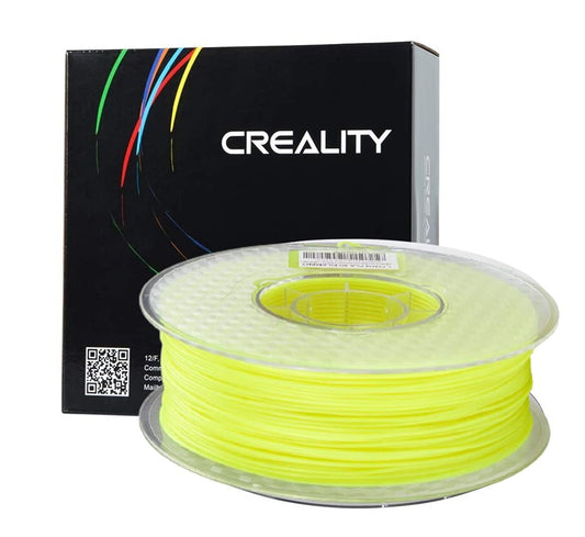 CREALITY PLA 3D PRINTING FILAMENT FLUORESCENT YELLOW, 1.75MM, NET WEIGHT-1KG