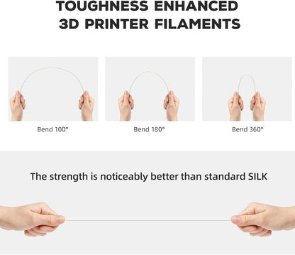 Flashforge PLA 3D Printing Filament Natural 1.75mm Net Weight-1kg