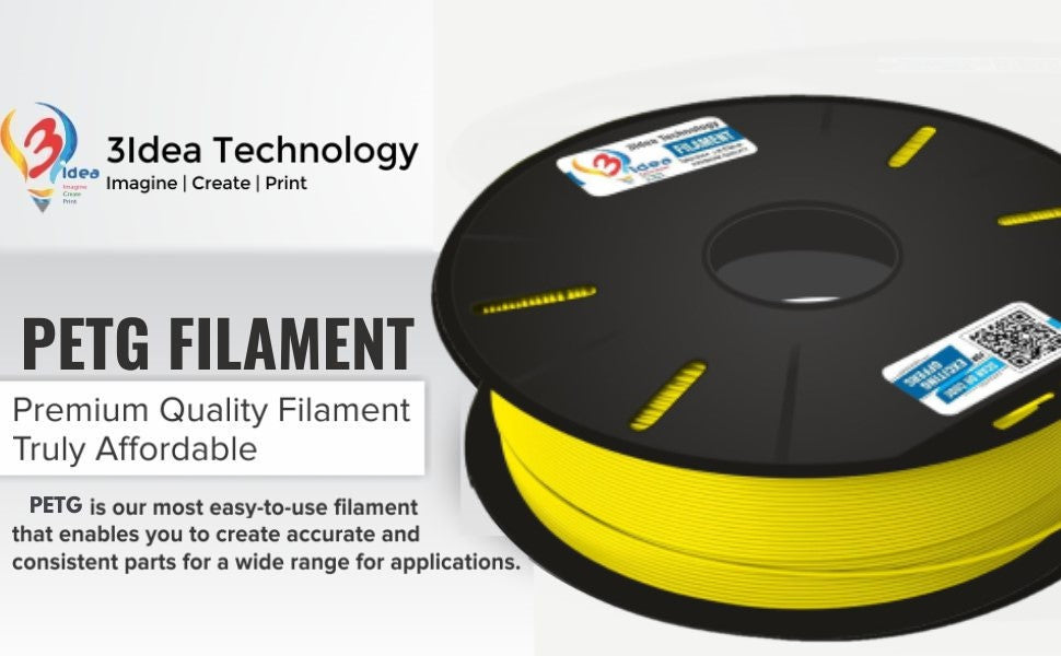 3IDEA PETG 3D PRINTING FILAMENTS YELLOW 1.75MM