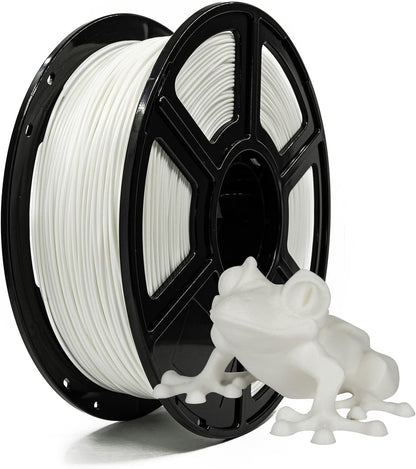 Flashforge PLA 3D Printing Filament Matte White, 1.75MM, Net Weight-1KG