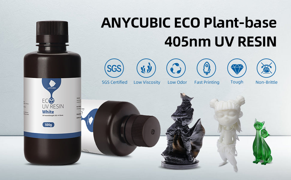 ANYCUBIC PLANT BASED UV RESIN (WHITE) 1KG