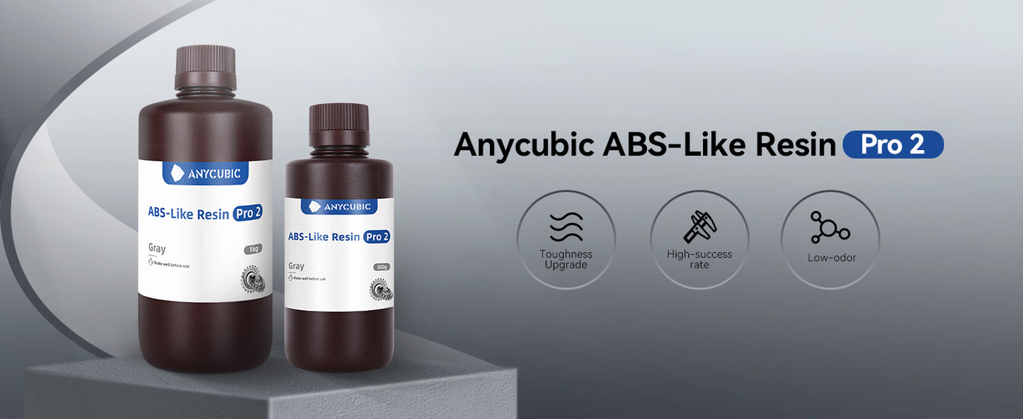 ANYCUBIC ABS LIKE PRO 2 RESIN (GREY) 1KG