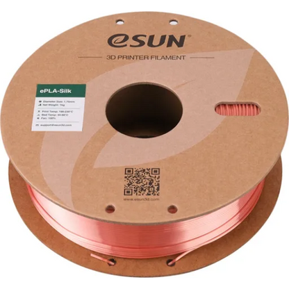 eSUN Silk PLA 3D Printing Filament Rose Gold,1.75mm, Net Weight-1kg