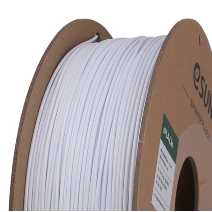 eSUN ePLA Lite 3D Printing Filament Cold White,1.75mm, Net Weight-1kg