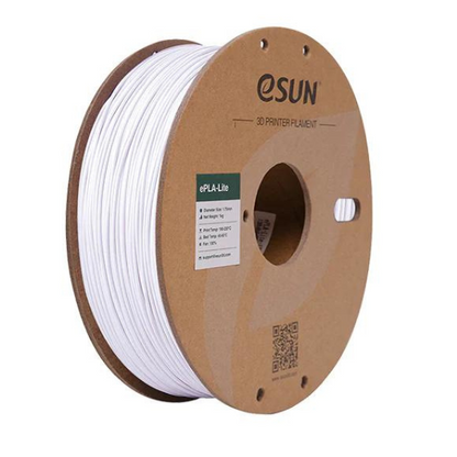 eSUN ePLA Lite 3D Printing Filament Cold White,1.75mm, Net Weight-1kg