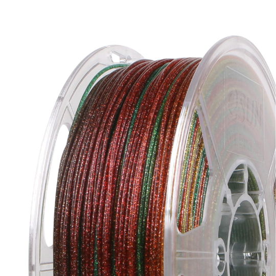 eSUN eTwinkling 3D Printing Filament Rainbow