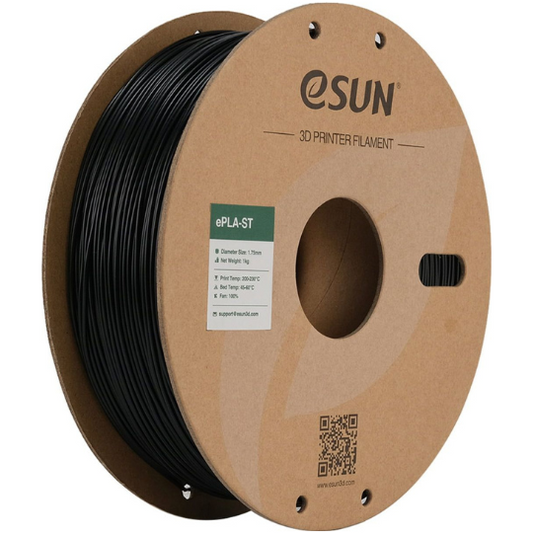 ESUN EPLA-ST 3D PRINTING FILAMENT BLACK, 1.75MM, NET WEIGHT-1KG