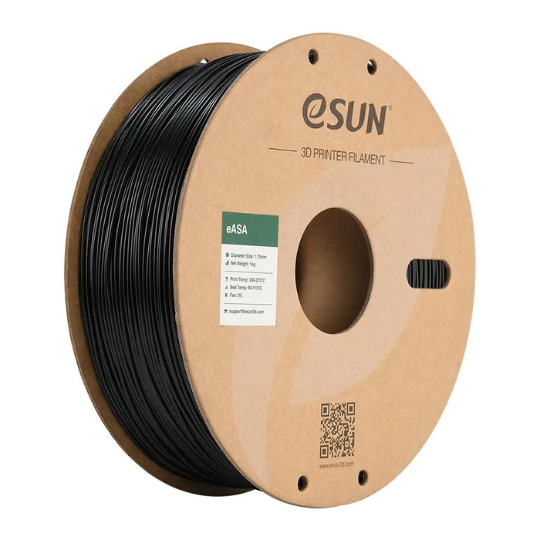 ESUN EASA 3D FILAMENT BLACK, 1.75MM, NET WEIGHT-1KG