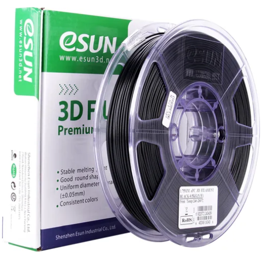 eSUN ePC 3D Printing Filament Black, 1.75mm, Net Weight 0.5kg