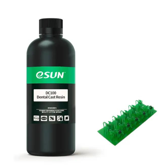 eSUN DC100 Dental Cast Resin, Green, 0.5kg