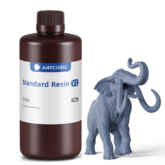 ANYCUBIC STANDARD V2 RESIN (GREY) 1KG