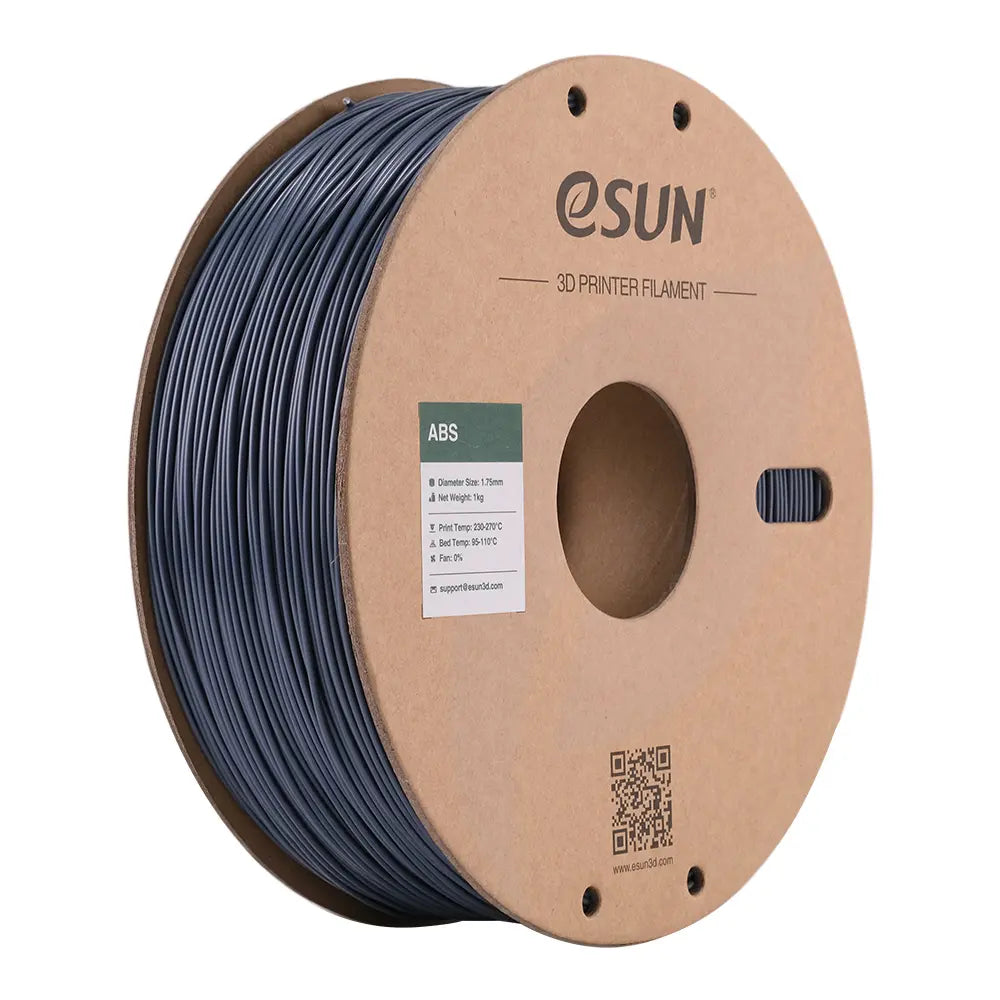 ESUN ABS 3D PRINTING FILAMENT GREY,1.75MM, NET WEIGHT-1KG