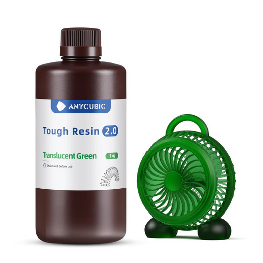 ANYCUBIC TOUGH RESIN (TRANSLUCENT GREEN) 1KG